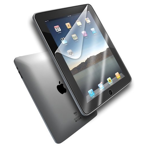 Screen Protective Film w/ High Transparency Finish for iPad 2